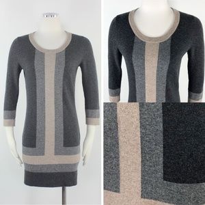 Rag & Bone 3/4 Merino Wool Sweater Dress Sheath S